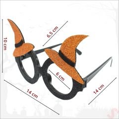 Halloween Cadı Şapkalı Gözlük