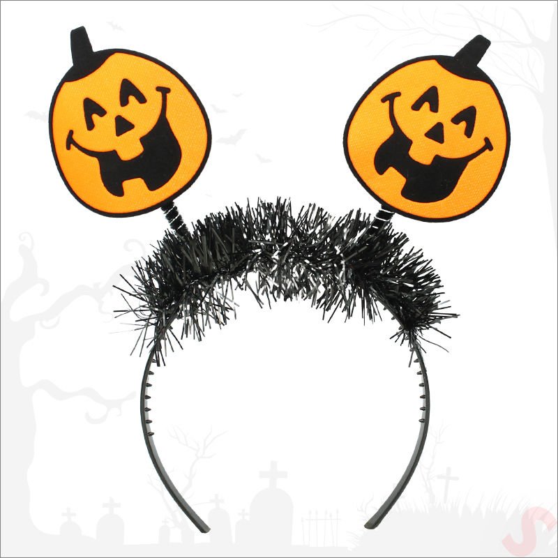 Halloween Gülenyüz Bal Kabağı Taç