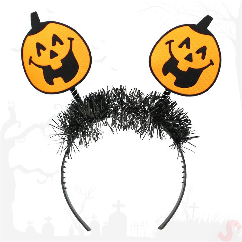 Halloween Gülenyüz Bal Kabağı Taç