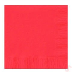 Peçete, Kırmızı - 30 x 30 cm - 20 Adet