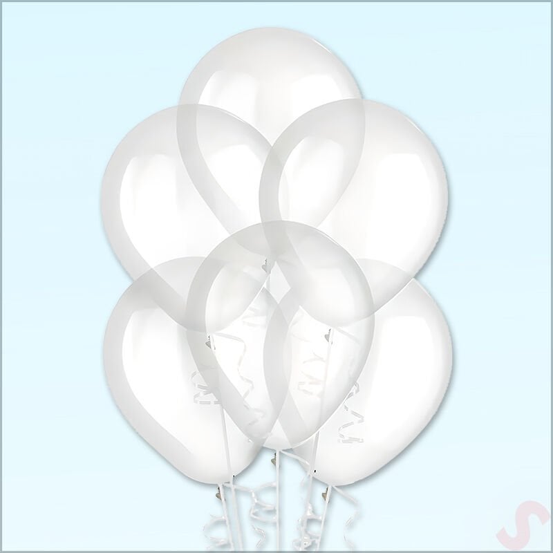 Şeffaf Balon, 30cm x 10 Adet