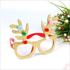 Yılbaşı Gözlük - Altın