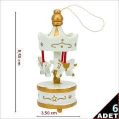 Mini Atlı Karınca, 8,5cm x 3,5cm - 6 Adet