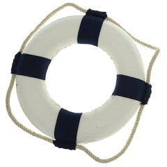 Dekoratif Can Simidi, 25 cm, Lacivert