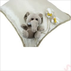 Takı Yastığı, Pelüş Fil Süslemeli