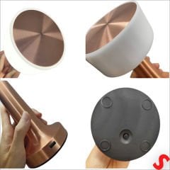 Şarjlı Dokunmatik Ayarlanabilir Renk Tonlu LED Masa Lambası - 21cm