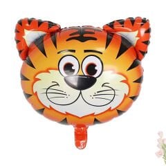 Safari Sevimli Hayvanlar 35 cm x 6 Adetli Folyo Balon Seti