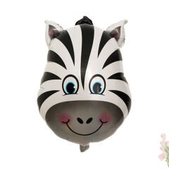 Safari Sevimli Hayvanlar 35 cm x 6 Adetli Folyo Balon Seti