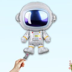 Astronot Folyo Balon - 85 cm x 65 cm
