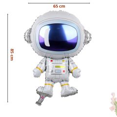 Astronot Folyo Balon - 85 cm x 65 cm