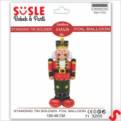 Kurşun Asker Folyo Balon 100cm x 48cm