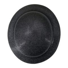 Simli Melon Şapka, 27cm x 7cm x 1 Adet - Siyah