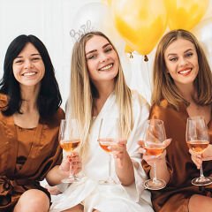 Kristal Parlak Taşlı, Metal Bride Taç - Gümüş