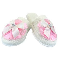 Lohusa Terlik ve Taç Seti, Fiyonklu Pembe