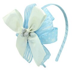 Lohusa Terlik ve Taç Seti, Fiyonklu Mavi