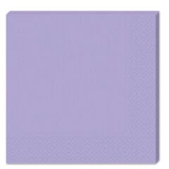 Makaron Peçete, 33 x 33 cm - 16 Adet - Lila