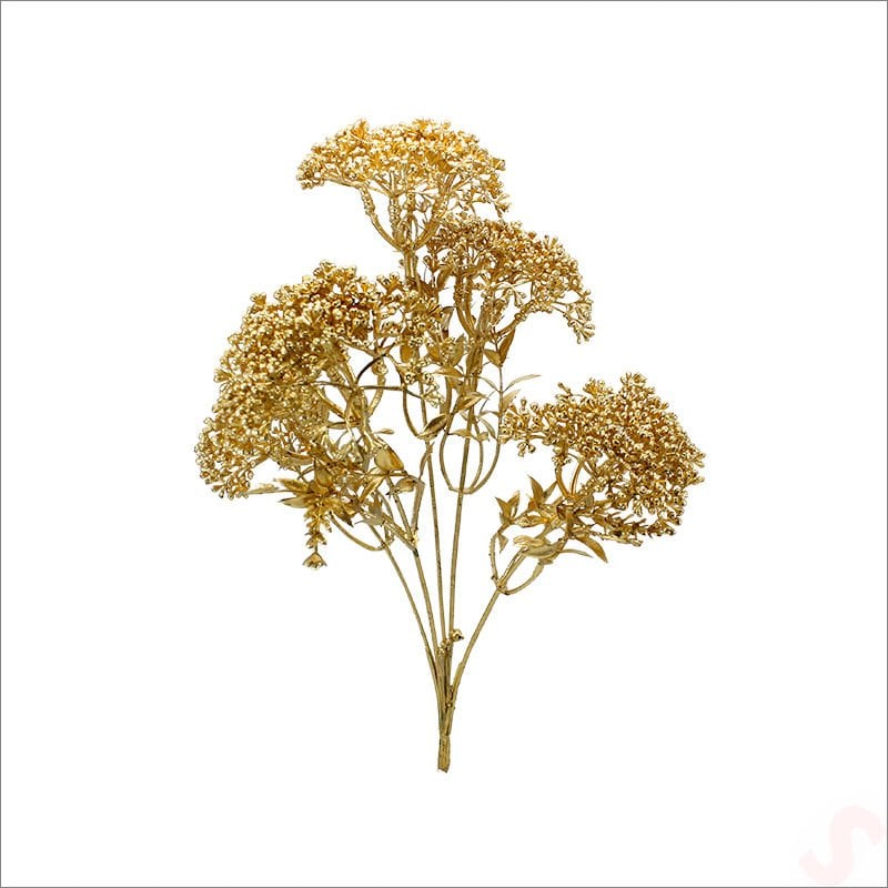 Yapay 5 Dallı Tomurcuk Cipso Demeti, 35cm x 20cm