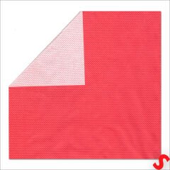 Kırmızı Peçete - 33cm x 33cm - 20 Adet