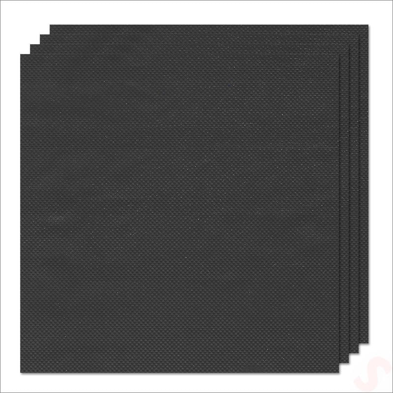 Siyah Peçete - 33cm x 33cm - 20 Adet