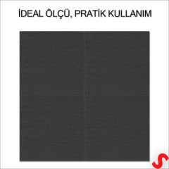 Siyah Peçete - 33cm x 33cm - 20 Adet