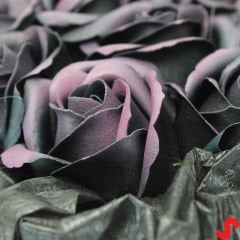 PVC Kutulu Özel Siyah Lüks Yapay GÜL Buketi - 30cm x 15cm