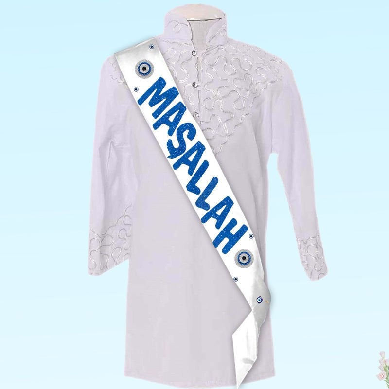 Sünnet Maşallah Kuşak, 6cm x 170 cm - Lacivert