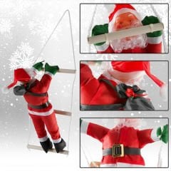 Merdivene Tırmanan Noel Baba - 57 cm