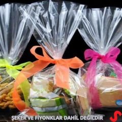 Kurabiye ve Şeker Poşeti 20cm x 10cm - 25 Adet