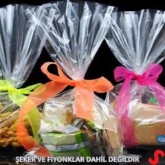 Kurabiye ve Şeker Poşeti 20cm x 10cm - 25 Adet