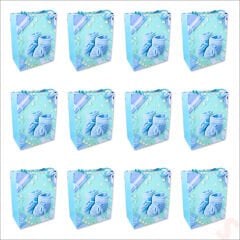 Karton Çanta, Patik Model Mavi 23 x 18 x 10 cm - 12 Adet