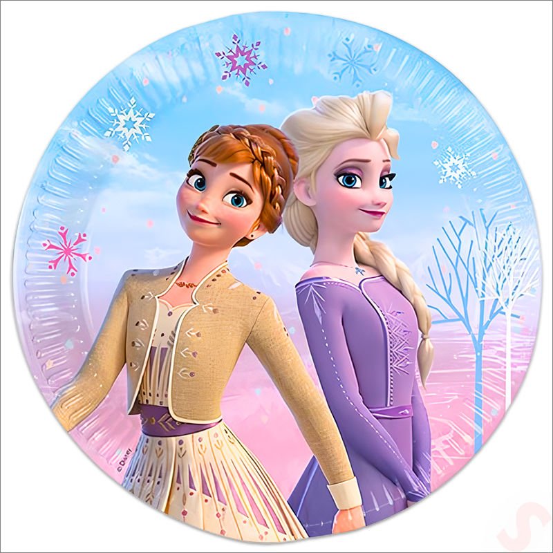 Frozen 2 Wind Spirit Karton Tabak - 23cm x 8 Adet