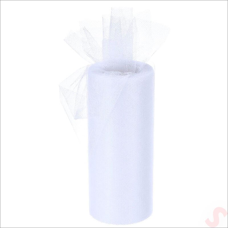 SüSLeme Tülü Grek Tül Rulo, 66 cm x 10 mt - Beyaz