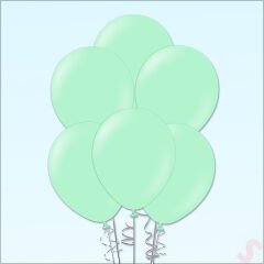 Açık Yeşil Pastel Balon, 30cm x 10 Adet