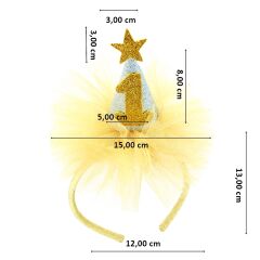 1 Yaş Doğum Günü Tacı - Gümüş
