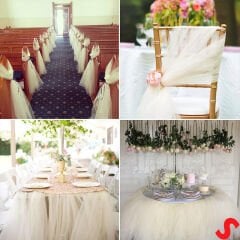 SüSLeme Tülü Grek Tül, 2 mt en x 1 mt uzunluk - Krem