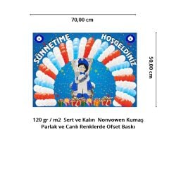 Sünnetime Hoşgeldiniz Afiş - 70cm x 50cm