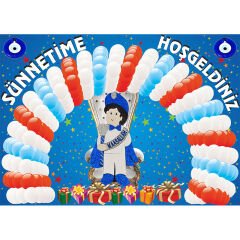 Sünnetime Hoşgeldiniz Afiş - 70cm x 50cm