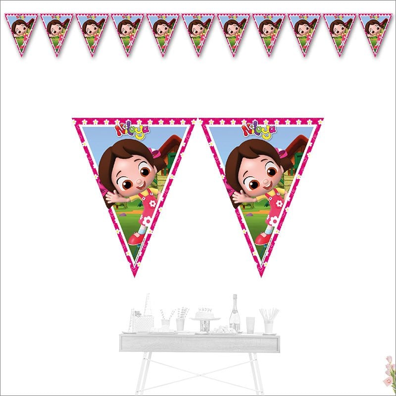 Niloya Üçgen Bayrak Flama - 3,2 mt