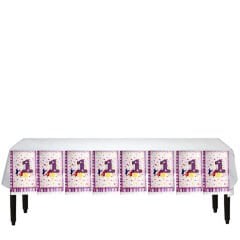 1 Yaş Parti Masa Örtüsü, 180 x 108 cm,  Pembe