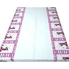 1 Yaş Parti Masa Örtüsü, 180 x 108 cm,  Pembe