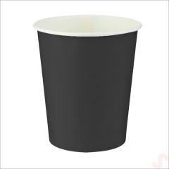 Siyah Karton Bardak - 8 Adet