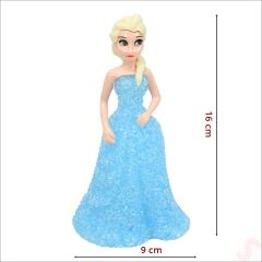 Frozen Renk Değiştiren Led Işıklı Lamba 16x9cm - Mavi,1 Adet