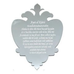 Ayna Pleksi Ayet-el Kürsi - Gümüş