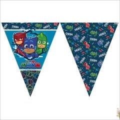 PijaMaskeliler Trend Üçgen Bayrak Flama - 3,2 mt