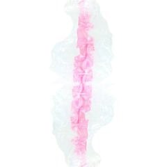 Güpür Dantelli Fırfır Kurdele, 5 cm x 10 mt, Renk Seçenekli -