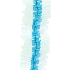 Güpür Dantelli Fırfır Kurdele, 5 cm x 10 mt, Renk Seçenekli -