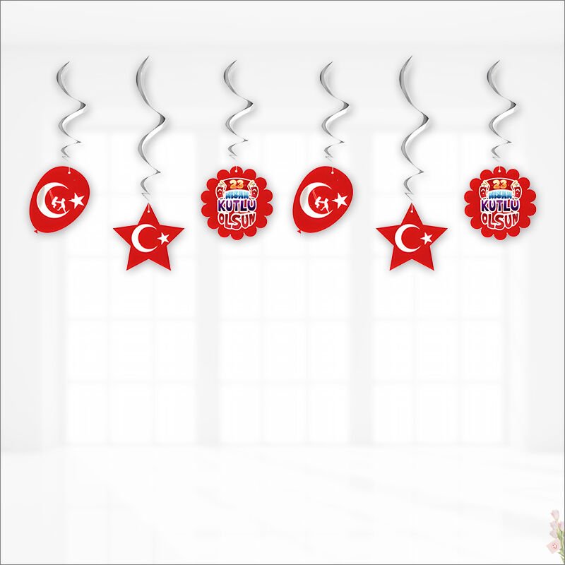 23 Nisan Kutlu Olsun 6'lı Tavan SüSü