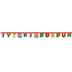 Mickey Mouse İyiki Doğdun Yazı Banner