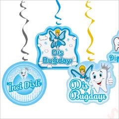 İlk Dişim 6'lı Tavan SüSü, 70 cm - Mavi