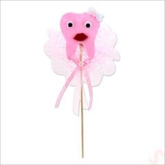 SüSLü ve Çubuklu Diş Magnet, 27cmx 6,5cm - Pembe, 1 Adet